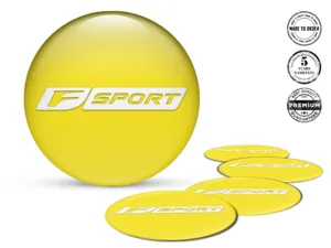 Lexus Adesivo Cerchio Ruota Edizione Set Badge Silicone